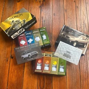NOS Vintage 2000s Buick Promo boxes of Spaldong Strata variety golf balls